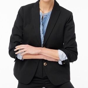 Jcrew School Boy Black Blazer